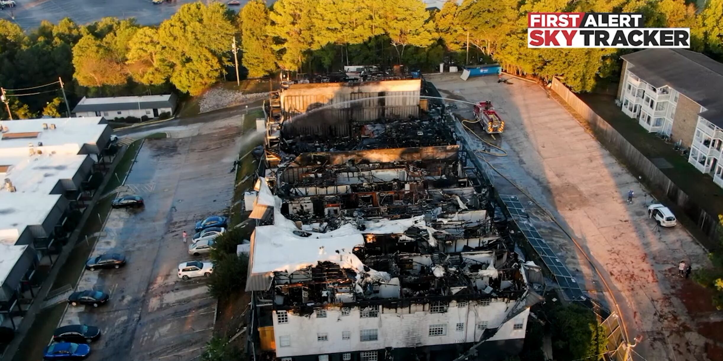 Birmingham Fire and Rescue Responds to Second Fire at Homewood Apartments