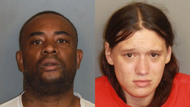Stacey Wilson (left) and Kristin Cordell (left) were both arrested when a search warrant was...