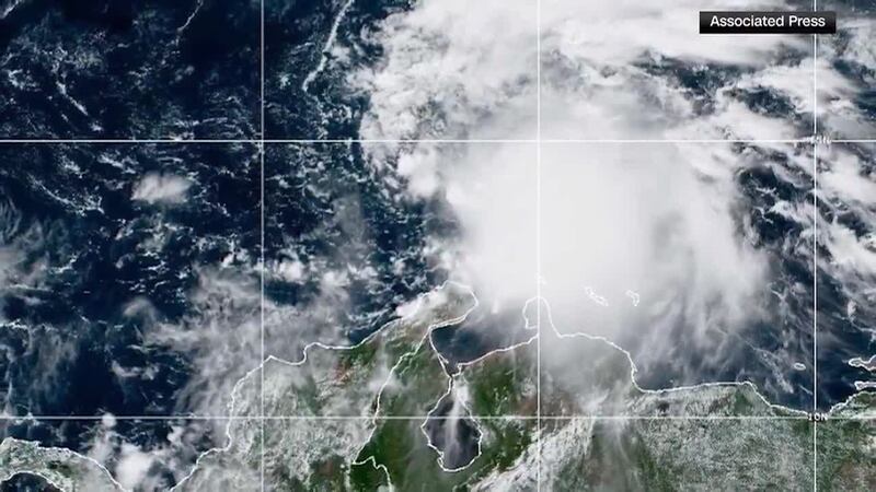 U.S. forecasters said the storm's slow movement will mean days of exposure to heavy rain and...