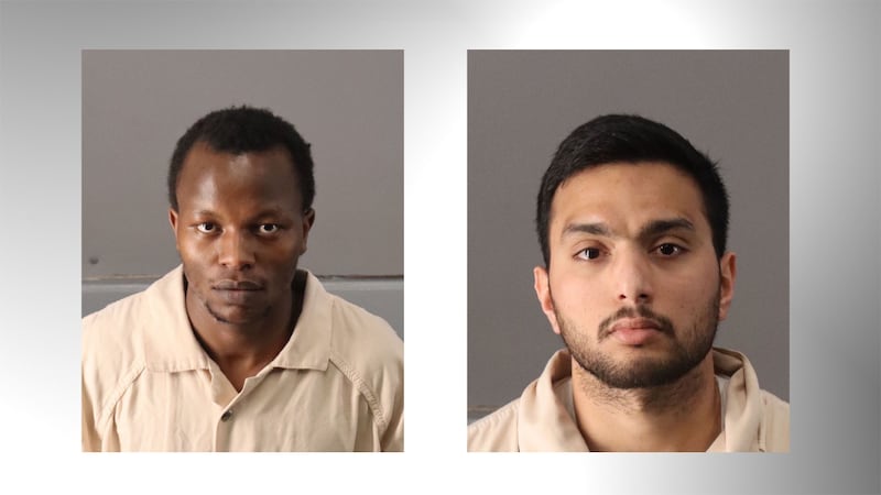 Brian Korir (left) and Sushil Gorantala (right)