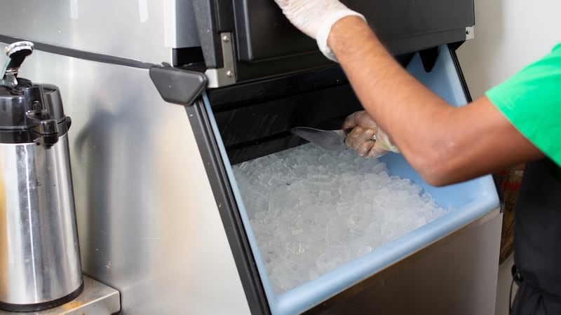 Ice Machine stock image