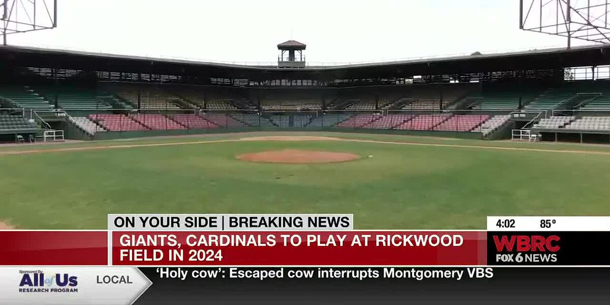 Beloved Field Major League Baseball returning to beloved Birmingham field
