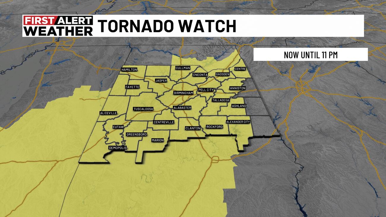Flash Flood Warnings Issued for Central Alabama as Storms Loom — image 1