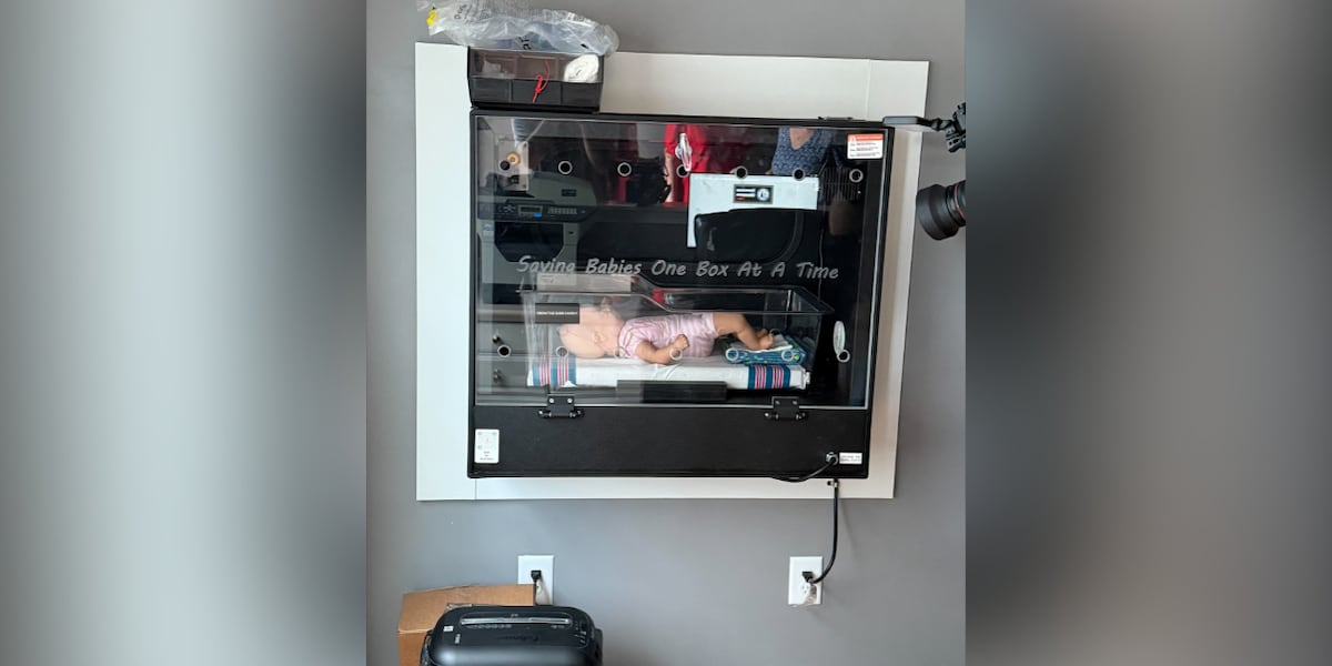 Shelby County's 1st Safe Haven Baby Box opens in Helena