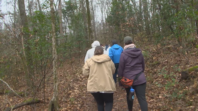 Ruffner Mountain winter solstice hike