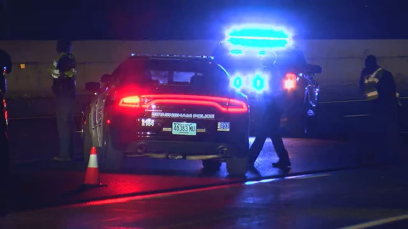 According to Birmingham Police, the unidentified woman was hit on Interstate 20/59 at the...