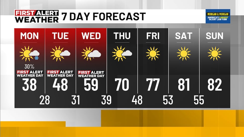 7 day forecast