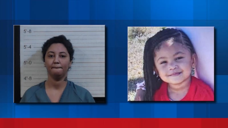 Authorities on Monday charged Adrienne Reid (left) with Capital Murder and Corpse Abuse in...