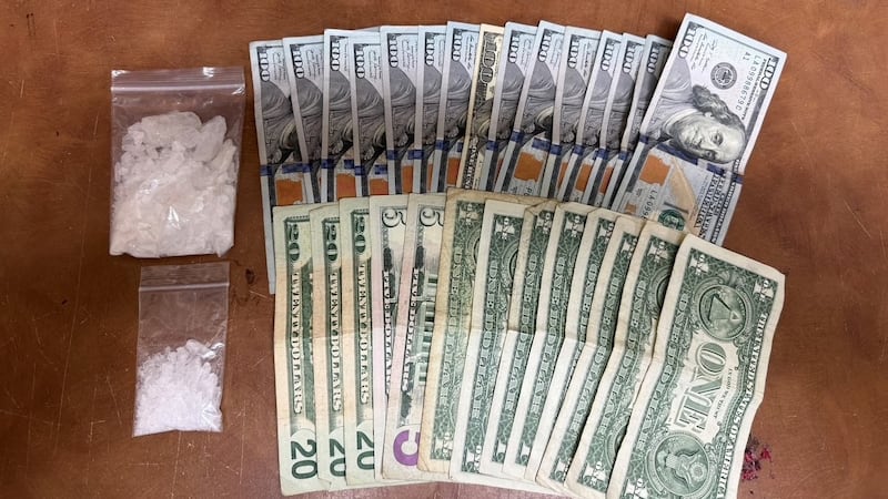 Items recovered from traffic stop