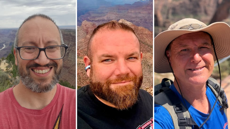 Family members identified the two victims as Dr. John Giusti, 46 (left), and Brent Rosenkranz,...