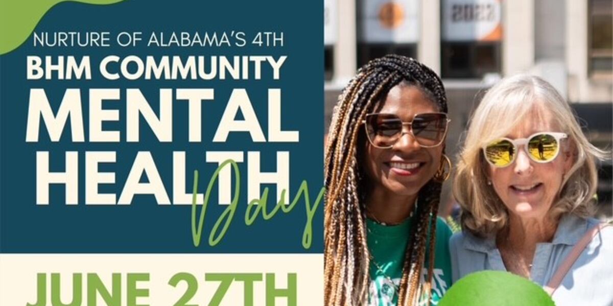 Birmingham Gears Up for Fourth Annual Mental Health Awareness Day: Support, Resources & Community Connection