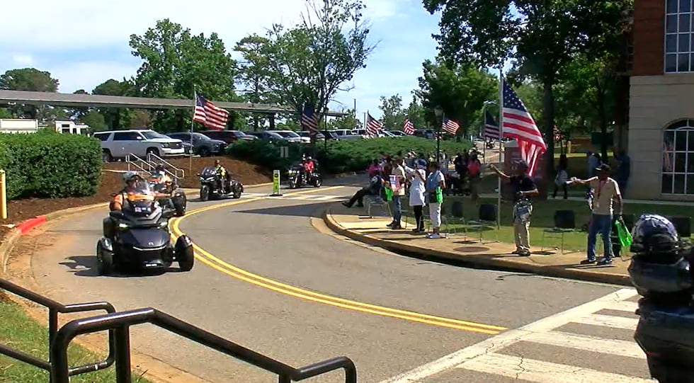 Run For The Wall veterans ride stops in Tuscaloosa (2026)