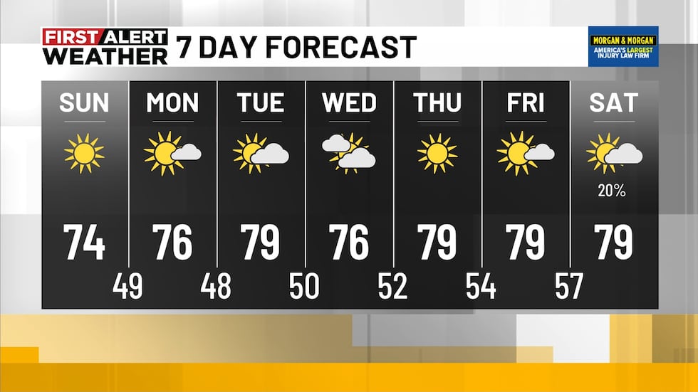 7 Day Forecast