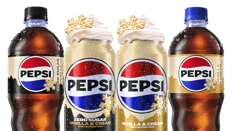Pepsi Vanilla & Cream launches Monday, Oct. 19, 2026.