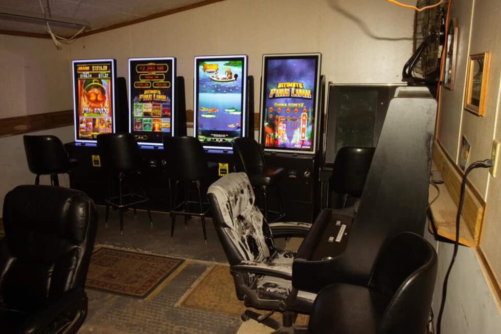 Drug and Electronic Gambling Bust