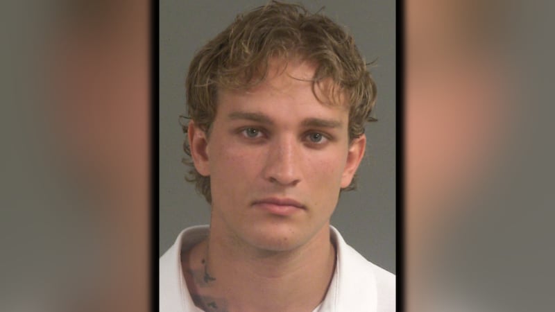 Carson Dean Barry, 23, was arrested and charged with five counts of third-degree sexual...