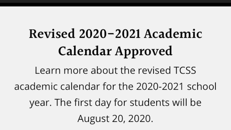 Tuscaloosa County Schools revises fall school calendar; Tuscaloosa City Schools considering delayed start tuscaloosa-county-schools-revises-fall-school-calendar-tuscaloosa-city-schools-considering-delayed-start