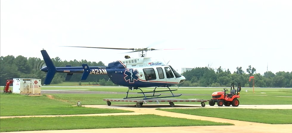 New LifeSaver Helicopter Landing