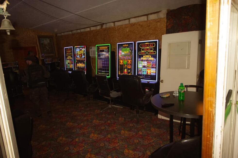 Drug and Electronic Gambling Bust
