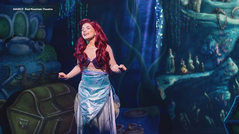 Little Mermaid now on stage at Red Mountain Theater