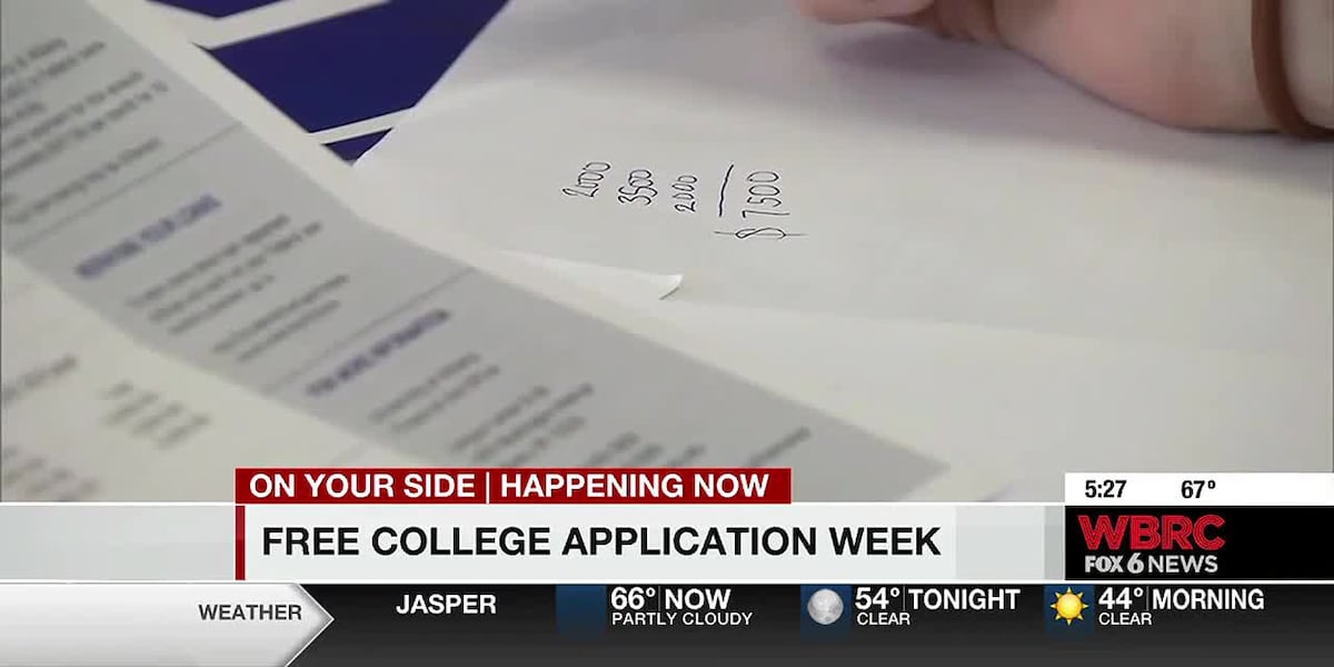 Join Application Week Alabama’s Free College Application Week