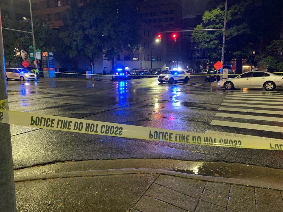Driver hits VA building in Birmingham