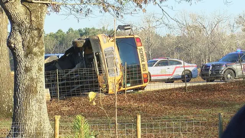 Blount County school bus crash