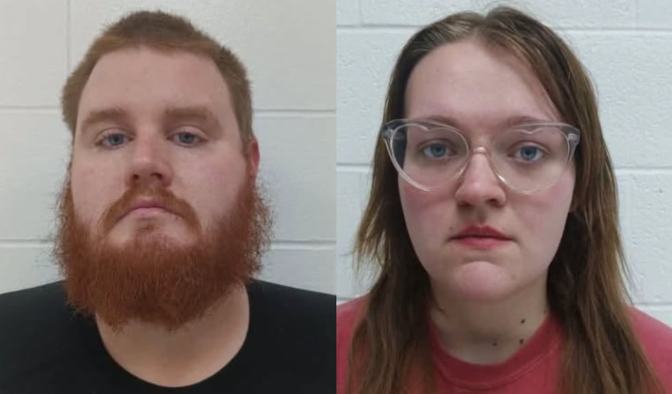 Andrew McVicker and his wife, Abbigale, were arrested on complaints of exploitation and...