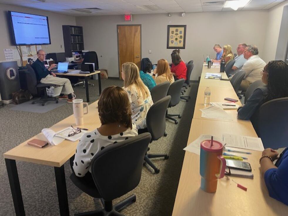 Tuscaloosa County district attorney employees train on the new Spartan case management...