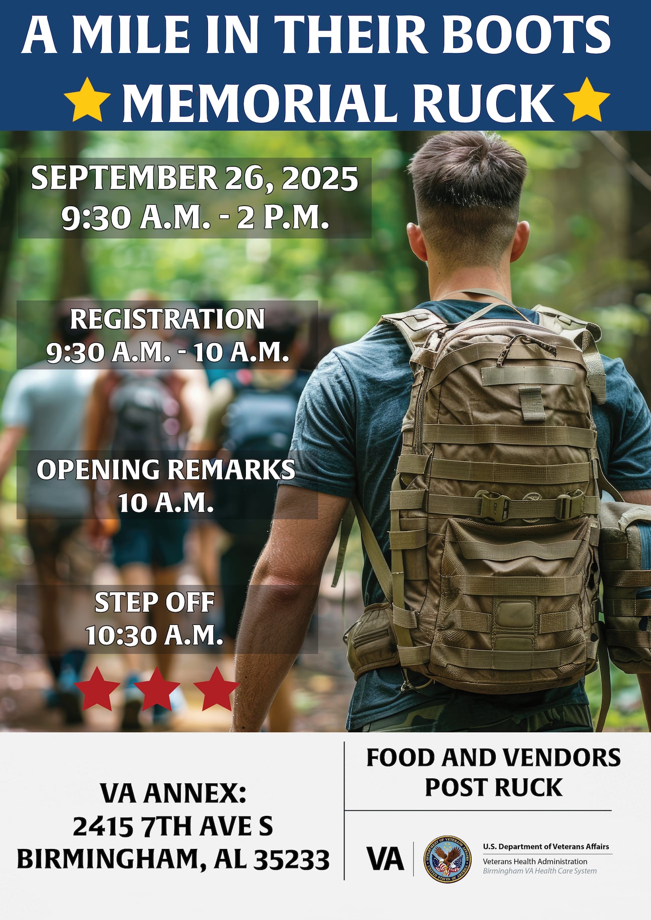 Suicide Prevention Awareness Memorial Ruck Marches coming to Alabama ...