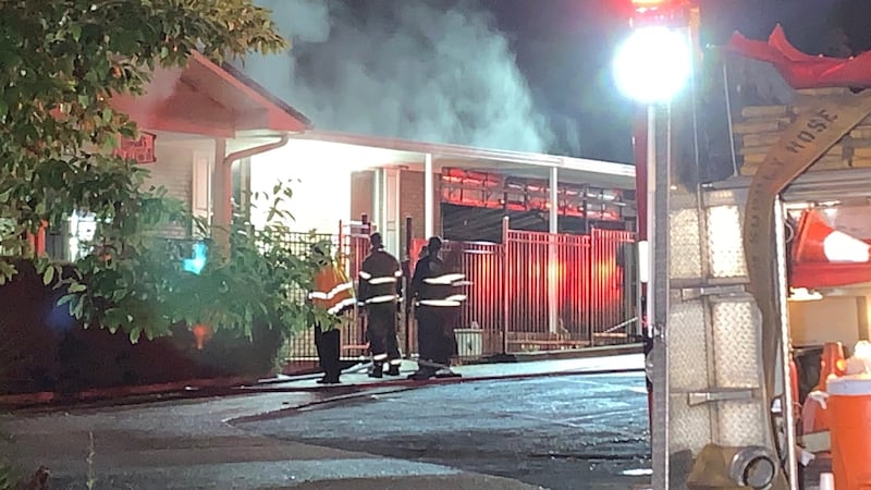 Dunnam's Private School fire.