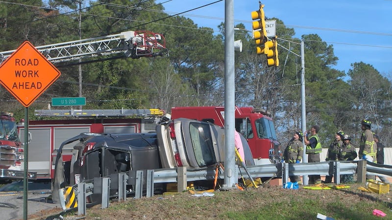 Fatal wreck along 280 eastbound
