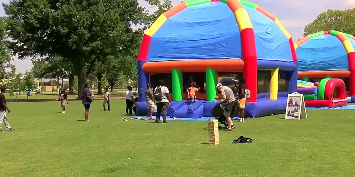 Tuscaloosa celebrates fathers early with annual park event
