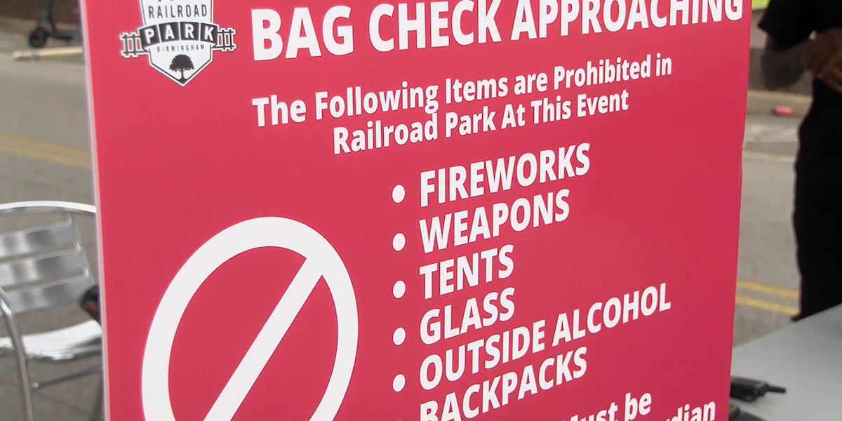 ‘Parents, know where your kids are’: Security measures in place at Railroad Park for Fourth of July weekend