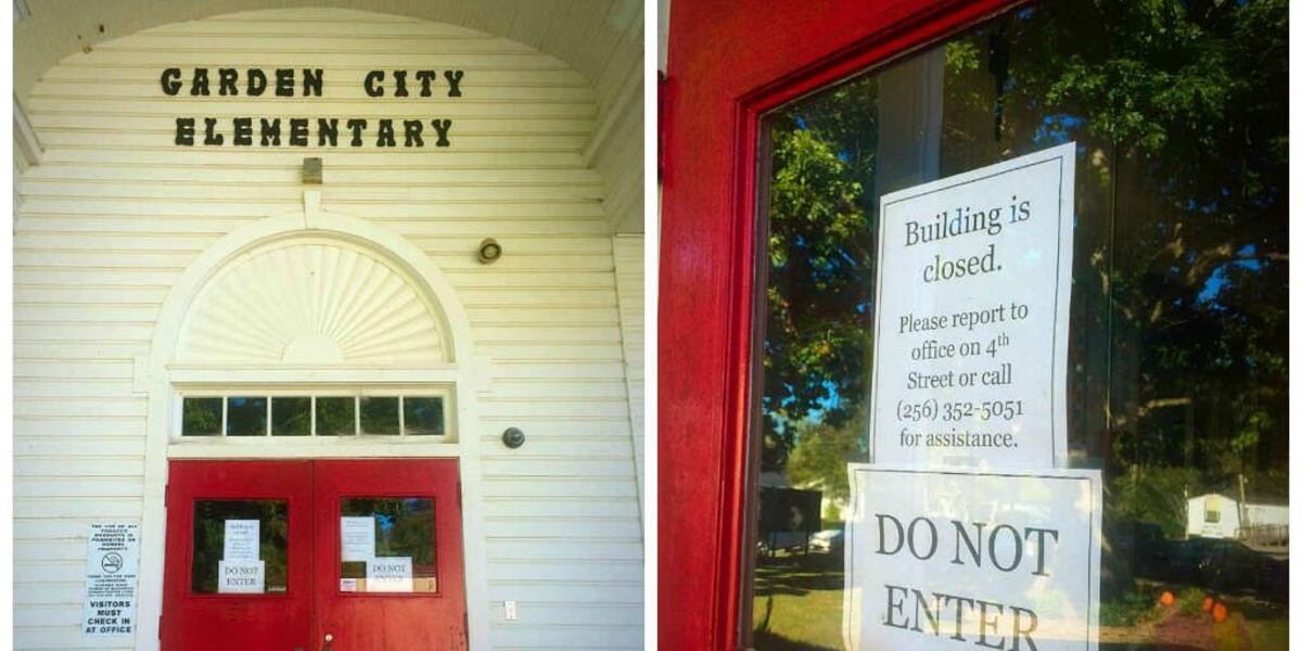 Community meeting held over condemned Garden City school