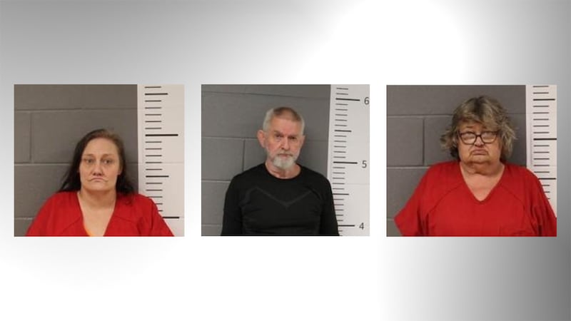 Jennifer Roebuck (left), Jimmy Watson (center), Kelly Addison (right)