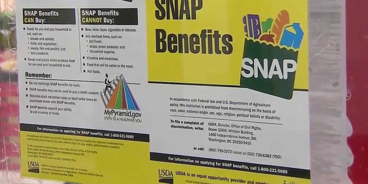Snap So Day Program SNAP benefits suspended for November