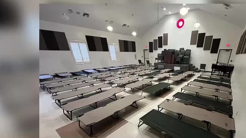Warming shelters open at Jimmie Hale Mission