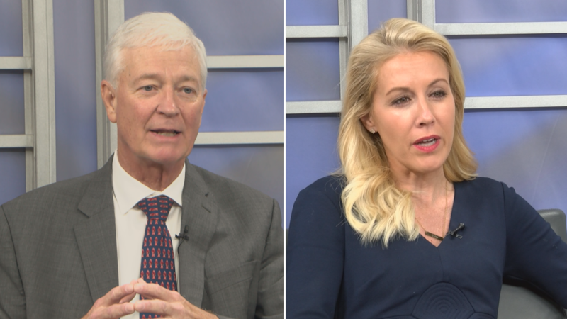 Meet the candidates for Alabama's attorney general race: Jeff McLaughlin (left) and Katherine...