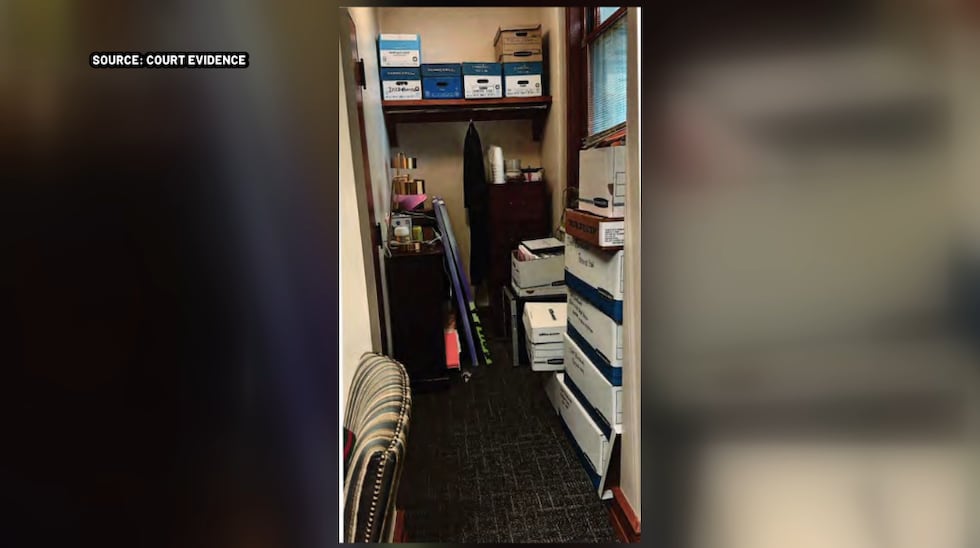 Picture included in motion filed by attorneys representing suspended Jefferson County Probate...