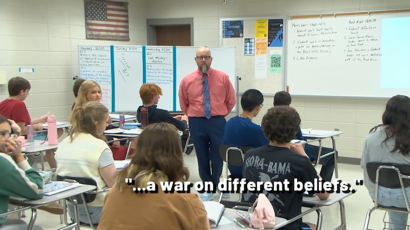 Alabama has state standards on how to teach the events of Sept. 11, 2001. Christopher...