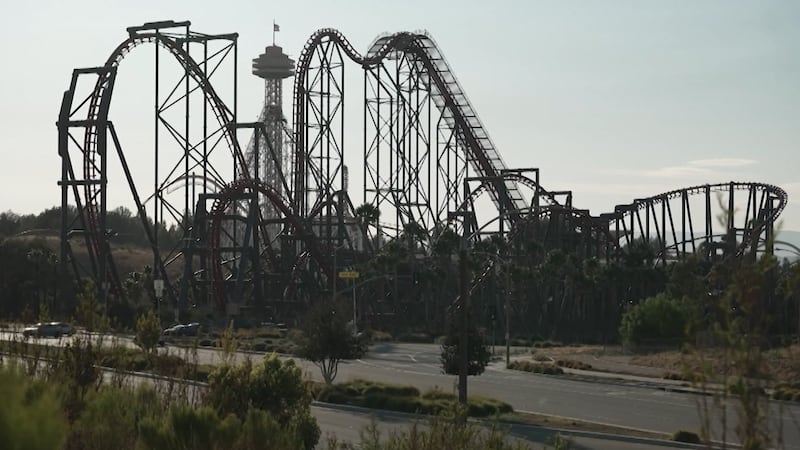 The injuries reportedly occurred on the X2 roller coaster at Six Flags Magic Mountain in...