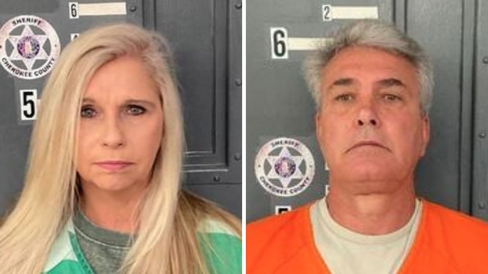 Beverly Akin (left) and David Akin (right) have been charged with felony theft after an...