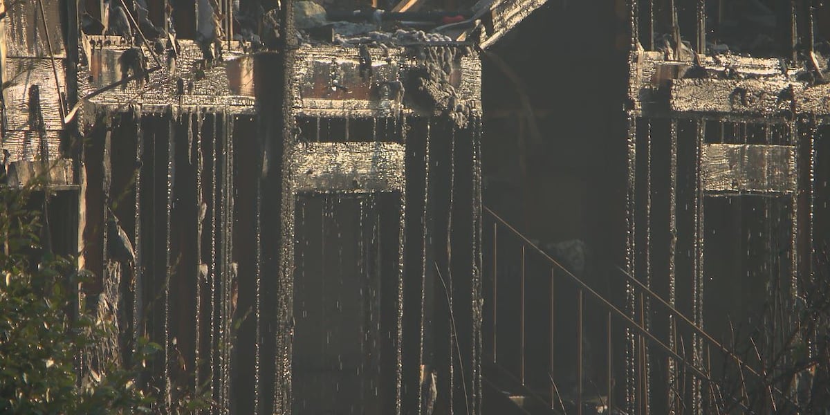 Families begin rebuilding after Fourth of July fire destroys about a dozen apartment units