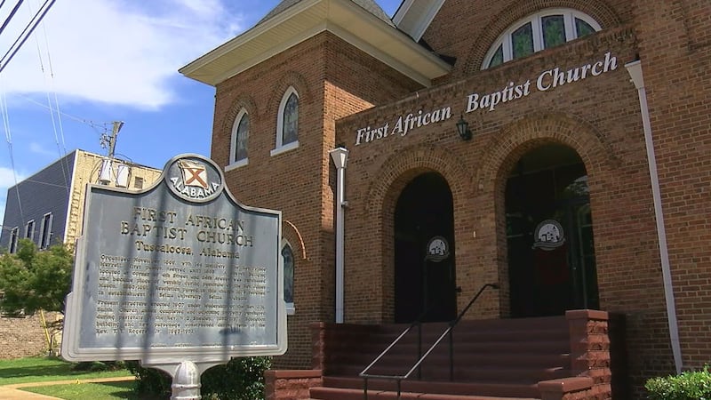 The First African Baptist Church in Tuscaloosa, Ala.