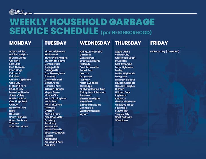Birmingham To Implement New Trash And Recycling Pickup Schedule In January birmingham-to-implement-new-trash-and-recycling-pickup-schedule-in-january