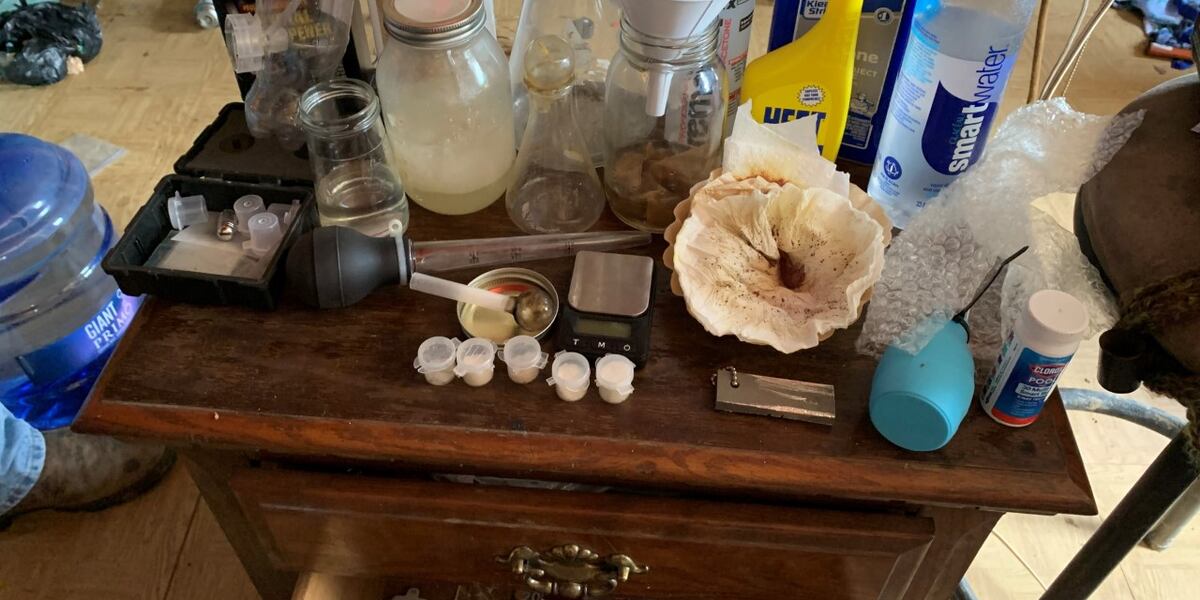 Drug agents find homemade meth lab in west Alabama home