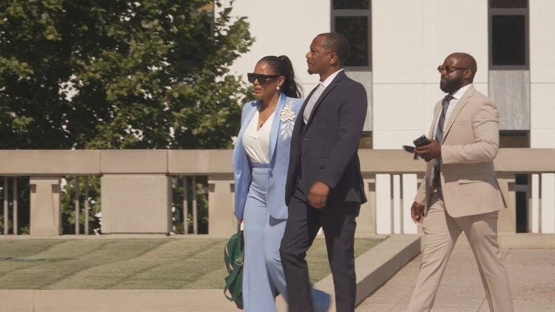 Suspended Judge Yashiba Blanchard appears in court for alleged judicial ethics violations.