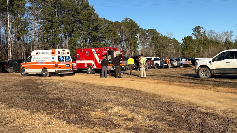 Rescue crews gathered on Jan. 1, 2026 as the search for a missing Walker County boy continues.