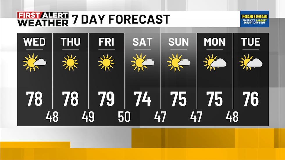 7 Day Forecast